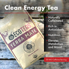 Organic Yerba Mate - Leaf/Stem - Unsmoked - 5 LBS Loose