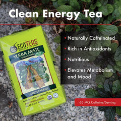 Organic Yerba Mate - Pure Leaf - Unsmoked - 1 LB Loose
