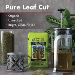 Organic Yerba Mate - Pure Leaf - Unsmoked - 1 LB Loose