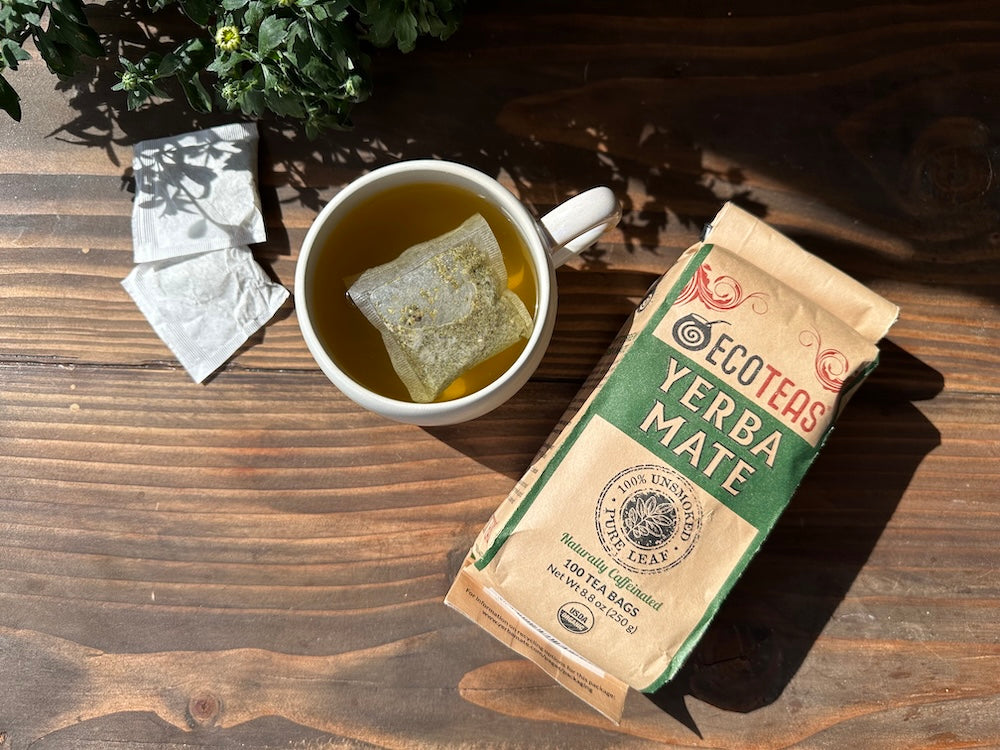How to brew yerba mate tea bags