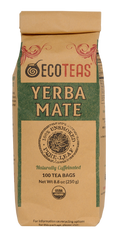 Organic Yerba Mate - Unsmoked - 100 Unwrapped Tea Bags