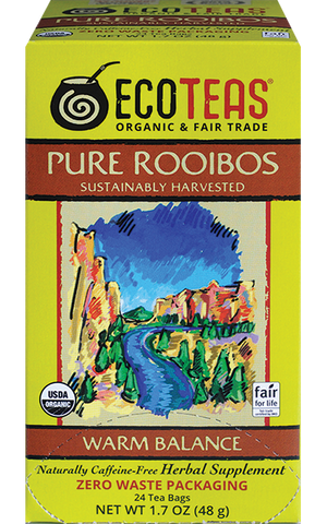 Organic Rooibos - 24 Tea Bags - UNWRAPPED
